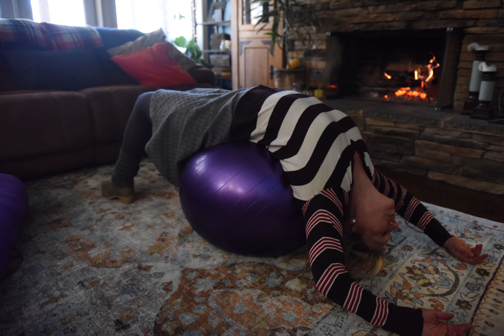 Amanda Garrison-Lucas at home again